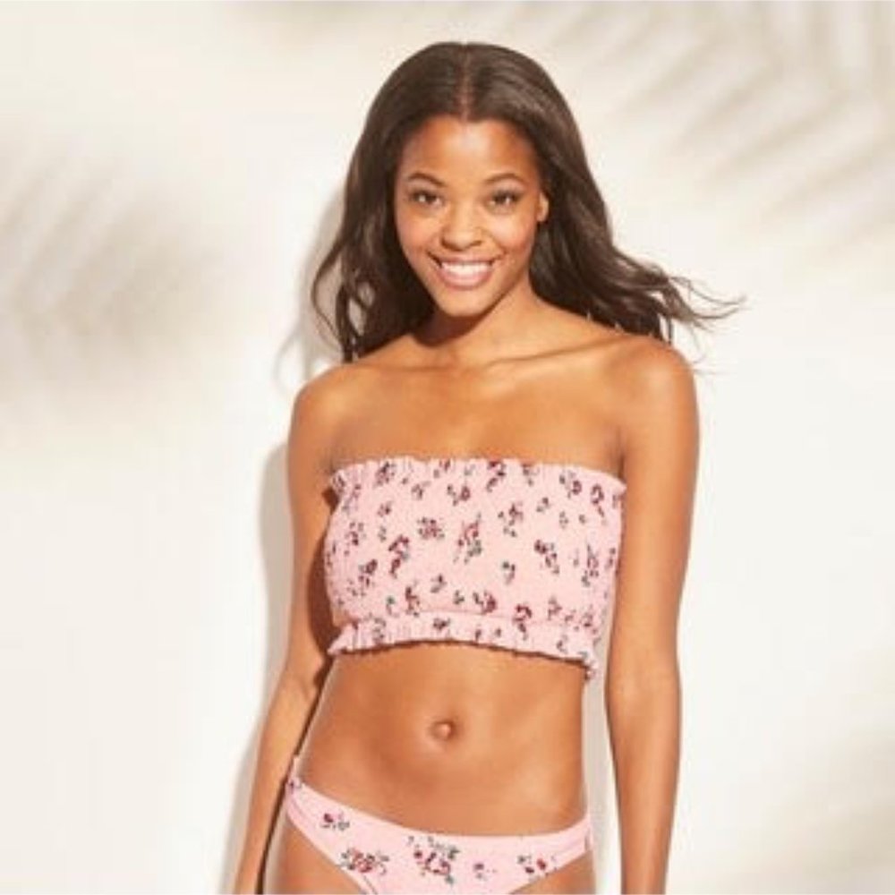 Xhilaration Women's Small Bandeau Bikini Top